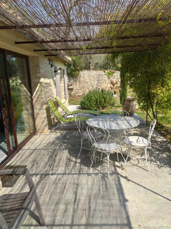 Gite Les Rapieres Gordes Exterior photo